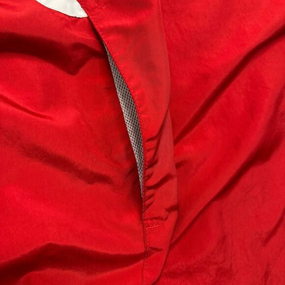 Adidas University of Nebraska Nylon Quarter Zip Pullover Jacket - Picture 7 of 7